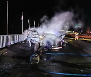 평창서 차량 교통사고 화재···고대 동아리 학생 5명 사망 '참극'
