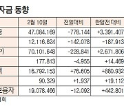 [데이터로 보는 증시] 증시 주변 자금 동향(2월 10일)