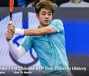 [ATP] '中 테니스 희망' 우이빙, 중국 선수 최초로 ATP 투어 단식 우승