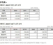 위메이드, 22년 매출 4,586억 원...올해 위믹스 플랫폼 고도화