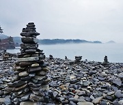 [포토친구] 안개 낀 바다 풍경