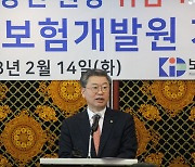 "클릭 한번에 실손보험금 청구 보험개발원이 중계할 수 있다"