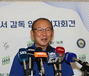 입국 소감 밝히는 박항서 전 베트남 축구대표팀 감독[스경포토]