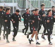 U-20 축구대표팀, 울산서 훈련