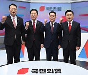 與당권 첫 TV토론…김기현·안철수 '정면충돌'