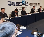 한덕수 총리, 규제샌드박스 혁신기업 간담회 참석