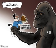 한국일보 2월 17일 만평