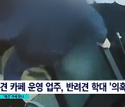 아이들 보는 앞에서 반려견 짓밟고 내동댕이 친 애견 카페 점주…CCTV에 딱 걸려