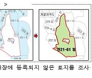 서울 여의도 2배 면적 미등록 토지, 국유재산 신규 등록