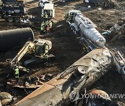 USA TRANSPORT OHIO TRAIN DERAILMENT