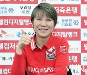 [Ms포토] 오수정 '절대 지지 않을거에요'