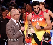 테이텀, NBA 올스타 역대 최다 득점…팀 야니스, 팀 르브론에 승리