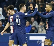 메시 700골+음바페 200골…PSG '골신 듀오' 나란히 대기록 작성