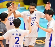 삼성화재, KB손해보험에 3-0 완승…5연패 탈출