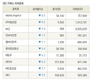 [fnRASSI]장마감, 거래소 하락 종목(현대에너지솔루션 -8.6% ↓)