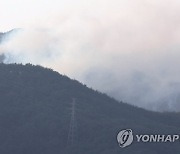 산림 당국 합천 산불 진화