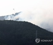 산림 당국 합천 산불 진화