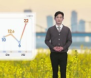 [날씨] 내일 올봄 가장 따뜻, 서울 한낮 22℃...동쪽 건조주의보