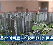 3월 울산 아파트 분양전망지수 큰 폭 상승