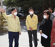 설동호 대전교육감, 한국타이어 화재 여파 인근 학교 등교 현황 점검