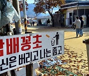 [포토에세이] 당신은 버리고 나는 줍고