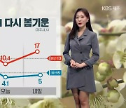 [날씨] 제주 내일 낮부터 다시 봄기운…일교차 10도↑