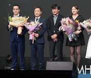 [Ms포토] PBA 시상식, 베스트 복식상 영광의 얼굴들