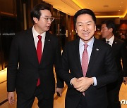 김기현, 내일 MB 예방…이달 중 朴 전 대통령 만남도 추진