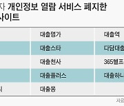 대부중개사이트 36% 여전히 개인정보 열람… 불법 사금융 노출 우려