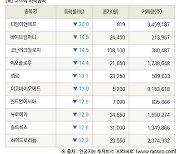 [fnRASSI]장마감, 코스닥 하락 종목(디딤이앤에프 -30.0% ↓)