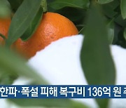 [주요 단신] 제주도, 올 초 한파·폭설 피해 복구비 136억 원 추산 외