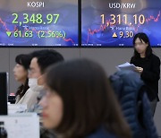 SVB사태 코스피 2.5% 급락…외국인 대량 매도