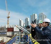 타워크레인 운용 점검 나선 원희룡 장관