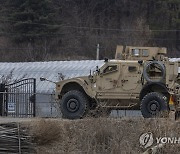 접경지의 오시코시 전술차량