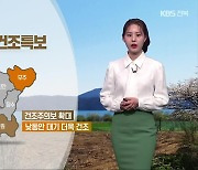 [날씨] 전북 내일 아침엔 쌀쌀, 낮에는 포근