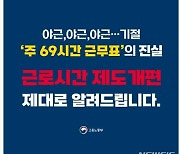 고용부의 '69시간 카드뉴스' 자충수…MZ 반발 불렀다