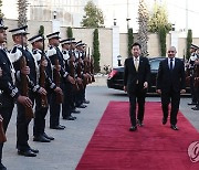 모하메드 쉬타예 팔레스타인 총리 방문한 김진표 국회의장