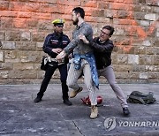 ITALY ACTIVISTS ACTION
