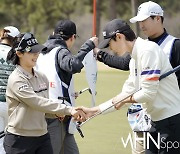 [Ms포토] 전예성-김시원 '예성 고마워'