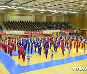 북한 '2023년 봄 체육축전' 개막…30여개 종목서 경기