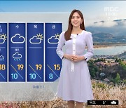 [날씨] 맑고 온화한 주말‥건조한 대기, 산불 위기 경보 '경계' 단계