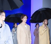 [bnt포토] 오재원 '잔뜩 긴장한 새내기 모델'(곽현주 컬렉션)