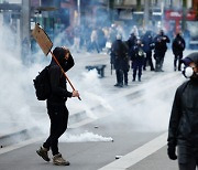 [포토] 프랑스 연금개혁 반대 시위