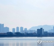 미세먼지 짙은 춘천