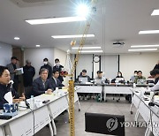 원희룡 "인천 타워크레인 충돌 사고, 무리한 작업지시 탓 아냐"