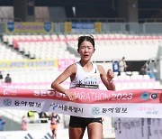 정다은, 2023 서울마라톤 여자부 우승