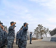 해양 수호 결의 다짐하는 해군2함대 전 함정 승조원