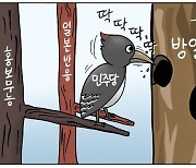 [데일리안 시사만평] 尹 방일 성과 후폭풍…민주당, 이재명 방탄성 딱따구리 쪼우기 '올인'