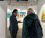 하일지 ‘무단침입’展…“강렬한 색감, 꿈과 이상의 세계”