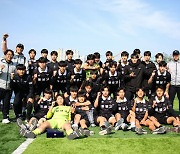 '승부차기 접전' 성남 U-18, 2023 경기도지사배 고등부 선발전 준우승